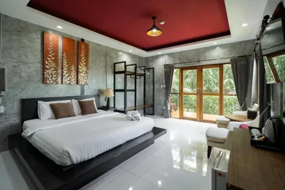 Chambre double avec vue sur le jardin — The Loft Panwa Resort